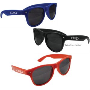 Blue, Black, Red Sunglasses